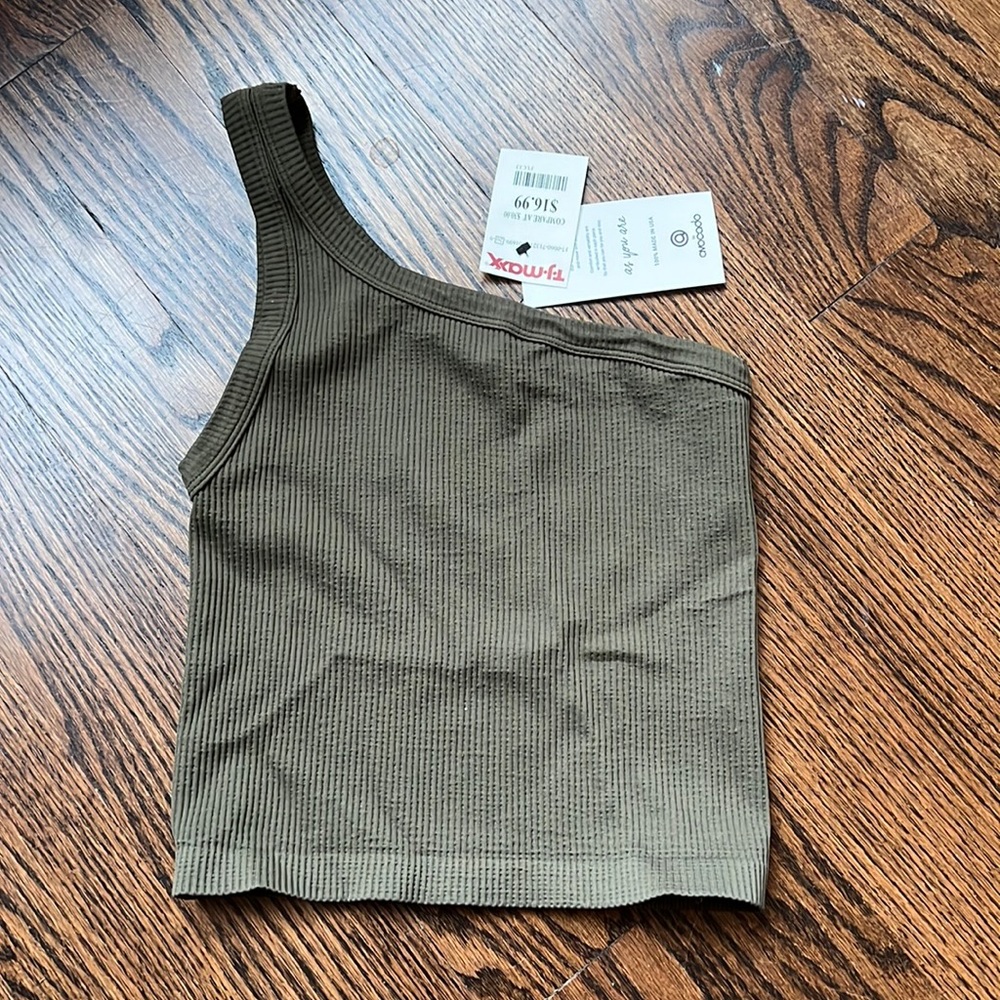 Avocado green tank top